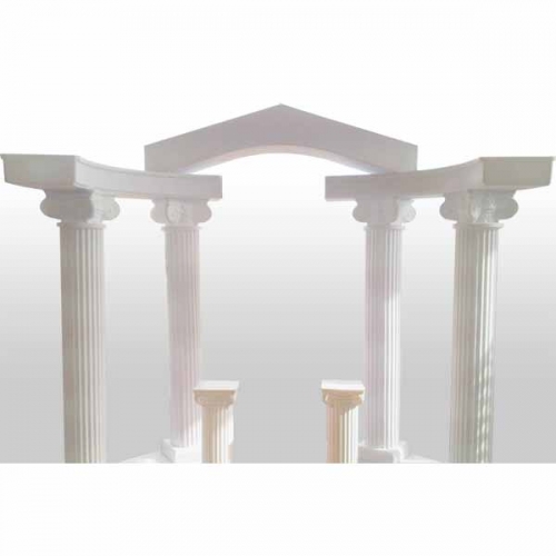 Greek Column Set SKU 9001011 Married in front of pillars of an arch