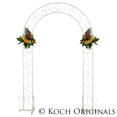 Koch Wedding Arch 92'' White SKU 9001018 Manufacturer Koch Originals 