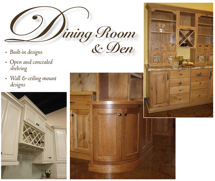 Diningroom and Den Cabinent Gallery