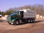 delivery truck full