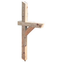 Treated Mailbox Post Now $28.49