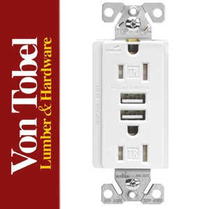 Save $2 on Dual USB Charger Port Receptacle