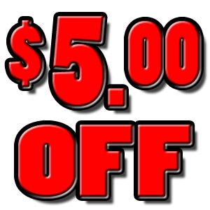 $5 off Your Purchase of $40 or more