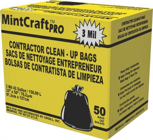 50 Count Contractor Bags Now 19.99