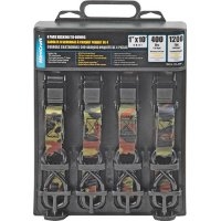 1inx10' Cambuckle Tie Down 4pk Now $12.99