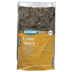 Agway Cedar Mulch 3 Cu. Ft. Bag Just $3.99