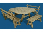 4' x 5'  Picnic Table