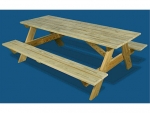 Six Foot Picnic Table