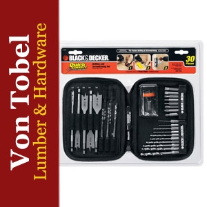 $14.99 Black & Decker Quick Connect 30-Piece Set