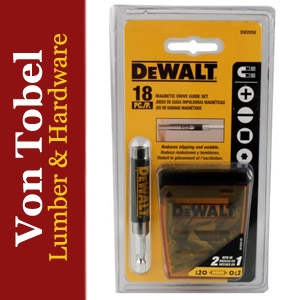 $6.99 DeWalt 18Pc Compact Magnetic Drive Guide Set