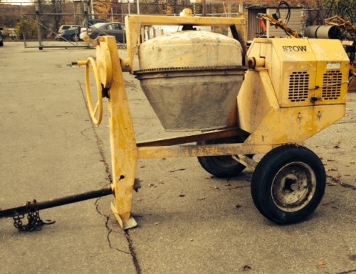 Tow-Behind Concrete Mixer