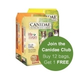 Select Canidae Dog Food 30 lb. now $39.99