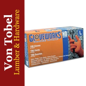 $2 Off Gloveworks Heavy Duty Orange Nitrile Gloves