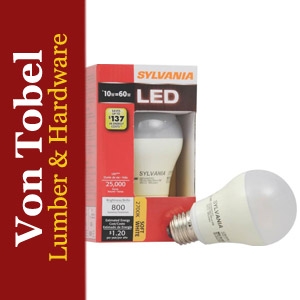 $2 Off Medium Base A19 LED Bulb