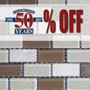 50% Off Beige Natural Stone & Glass Mosaics