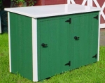 2 Door Trash Shed