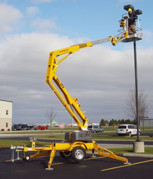 Trailer Mounted Boom Lift