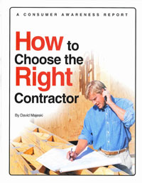 the Right Contractor Report