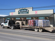 Clifton Store & truck