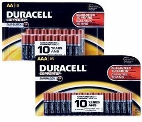 $9.99 Your Choice Duracell 16-Pk Batteries