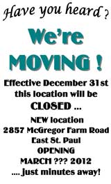 We're Moving