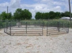 Round Corral Panels Ready to Use