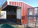 Custom Portable Horse Barns