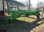 Round Bale Trailer -Holds 5-10 Bales