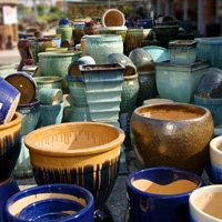 Buy one, Get one 50% off Glazed Imported Pottery