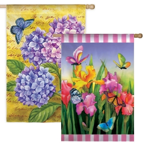 Garden Flags (Evergreen and Custom Decor)