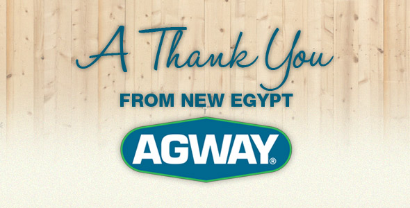 A Thank You From New Egypt Agway