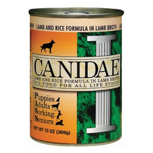 Free Case of Canidae Lamb & Rice Dog Food