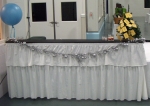 8ft Tabletop Bar with Skirting