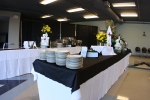 8ft Tables for Buffet Lines
