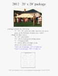 2012 20' x 20' Package