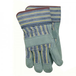 Split Palm Leather Work Gloves $1.99