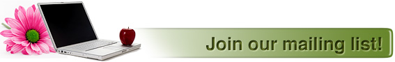 Join our email list!