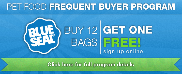 Blue Seal Frequent Buyer Program