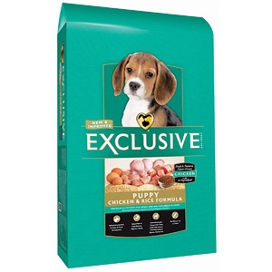 $2 Off 35 lb Bag of Exclusive Dog Food