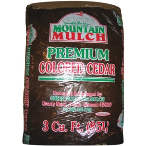 Dyed Cedar Mulch 3 cu. ft.-6 bags $34.00