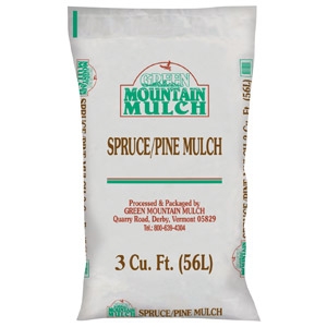 Spruce Mulch 3 cu. ft.-6 bags $34.00