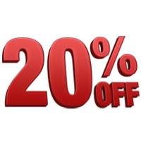 20% Off Weekday Special 