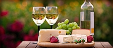 wine and cheese