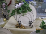 Dinnerware Silver Trim