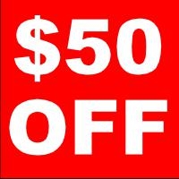 $50 Off Used Equipment Sale Item