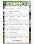 2013 Event Calendar