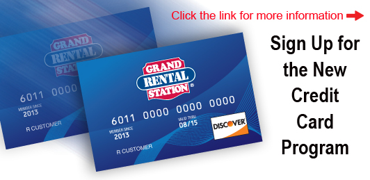 Grand Rental Credit Card