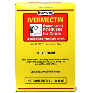 ivermectin pour cattle wormer durvet availability request info