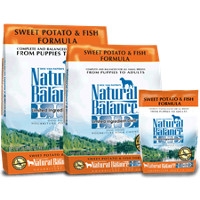 28lb Natural Balance Fish & Sweet Potato $43.99