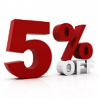 5% Off Any One Item